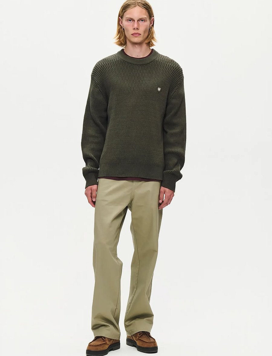 WOOD WOOD - WWKamper crew neck 25515 - round necks - deep depths - 2