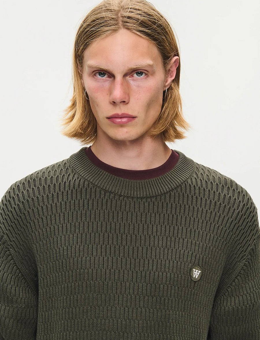 WOOD WOOD - WWKamper crew neck 25515 - round necks - deep depths - 4
