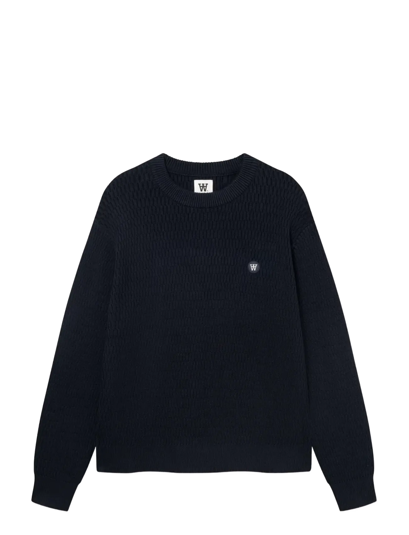 WOOD WOOD WWKamper crew neck 25515 - Round Necks - SALUTE / navy