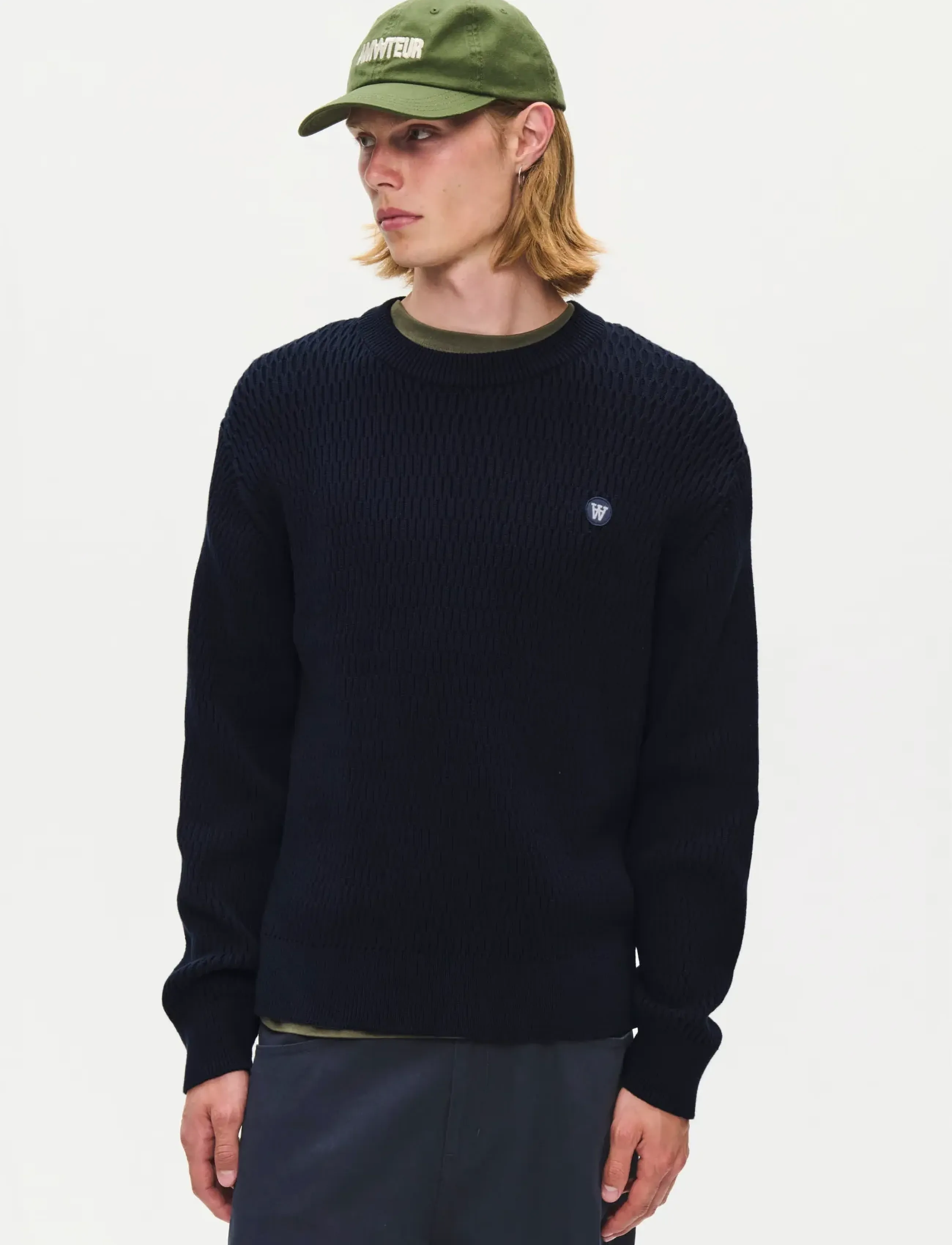 WOOD WOOD - WWKamper crew neck 25515 - salute - 0
