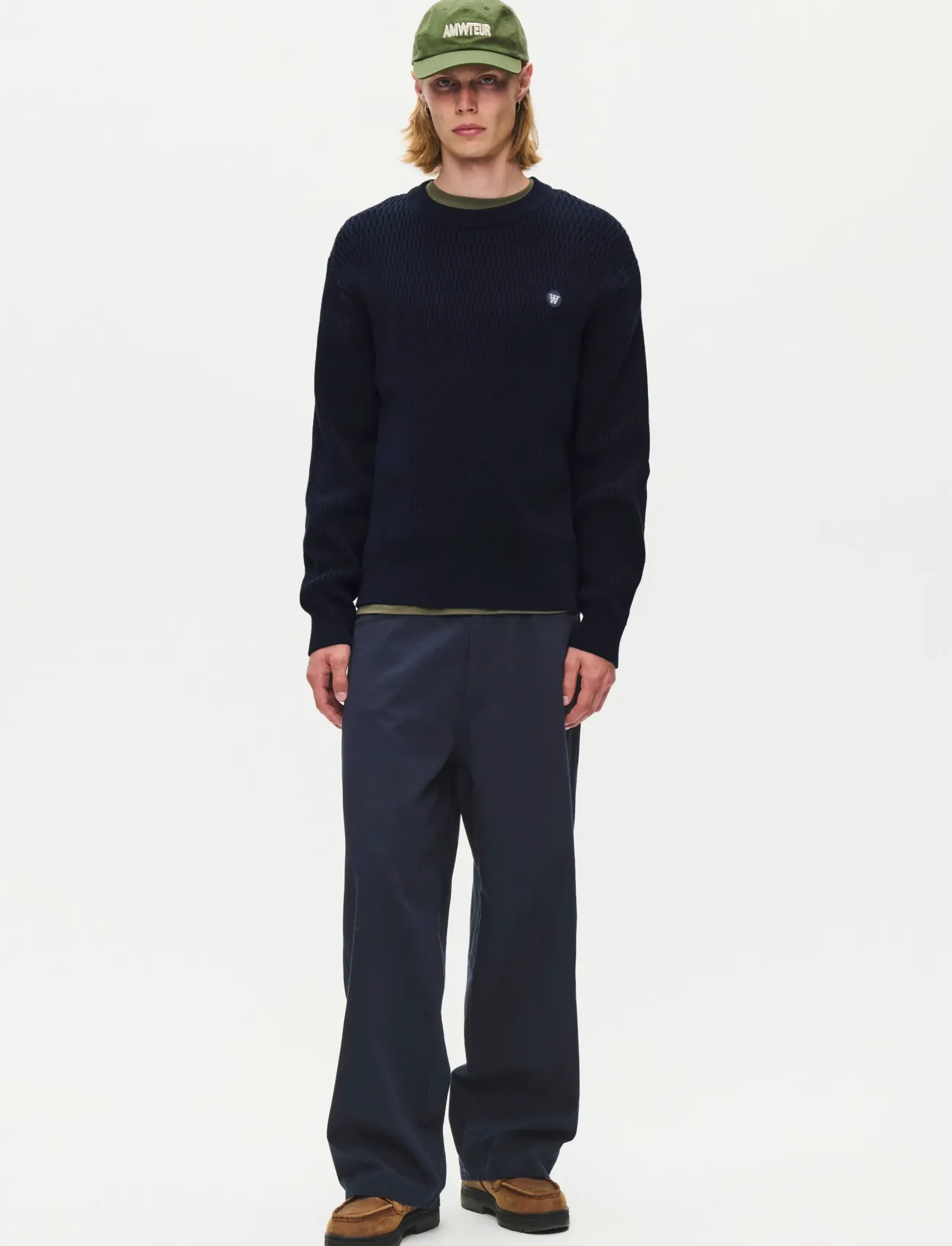 WOOD WOOD - WWKamper crew neck 25515 - salute - 2