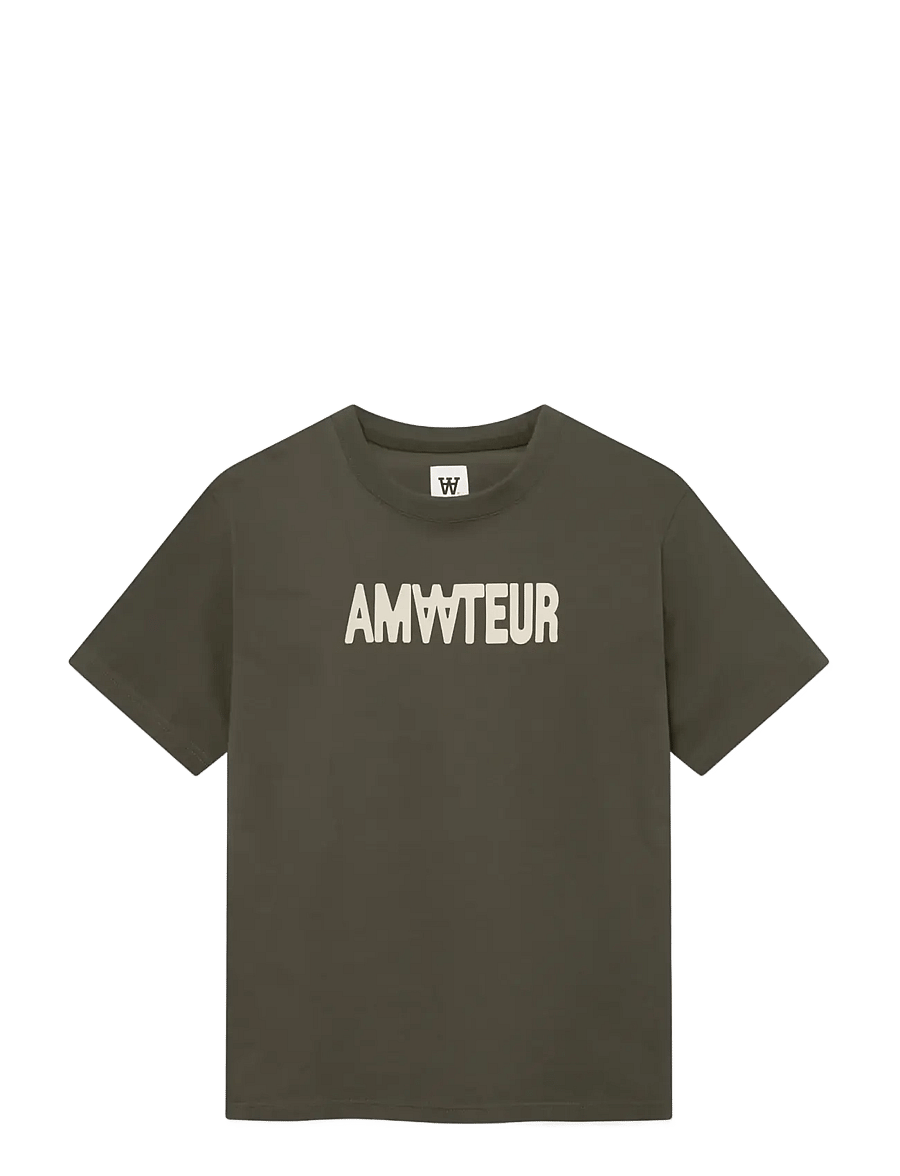 WOOD WOOD - WWAce amateur tee 25537 - lühikeste varrukatega t-särgid - deep depths - 1