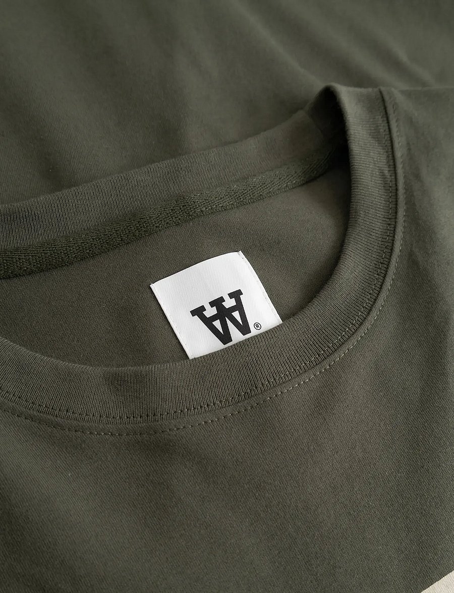 WOOD WOOD - WWAce amateur tee 25537 - lühikeste varrukatega t-särgid - deep depths - 5