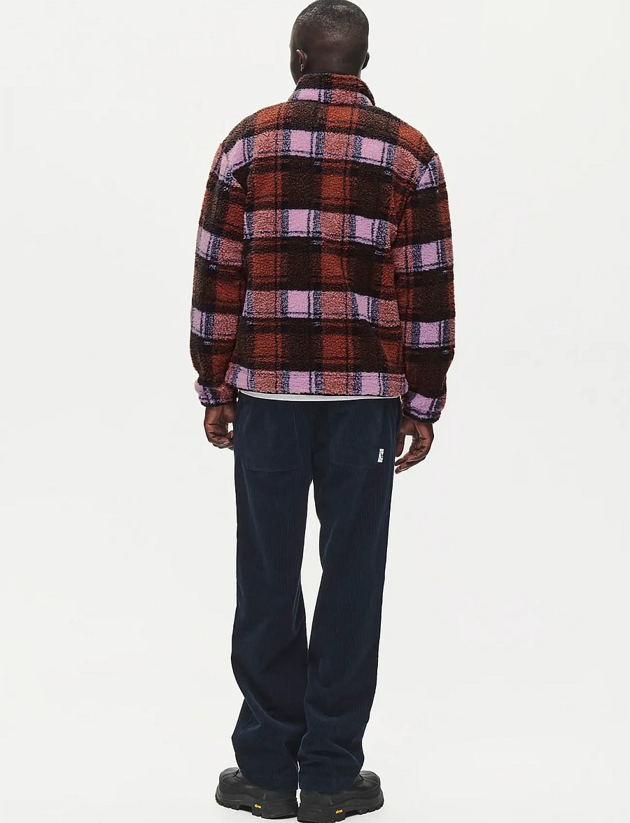 WOOD WOOD - WWMitchel zipper 25522 - rosewood check - 3