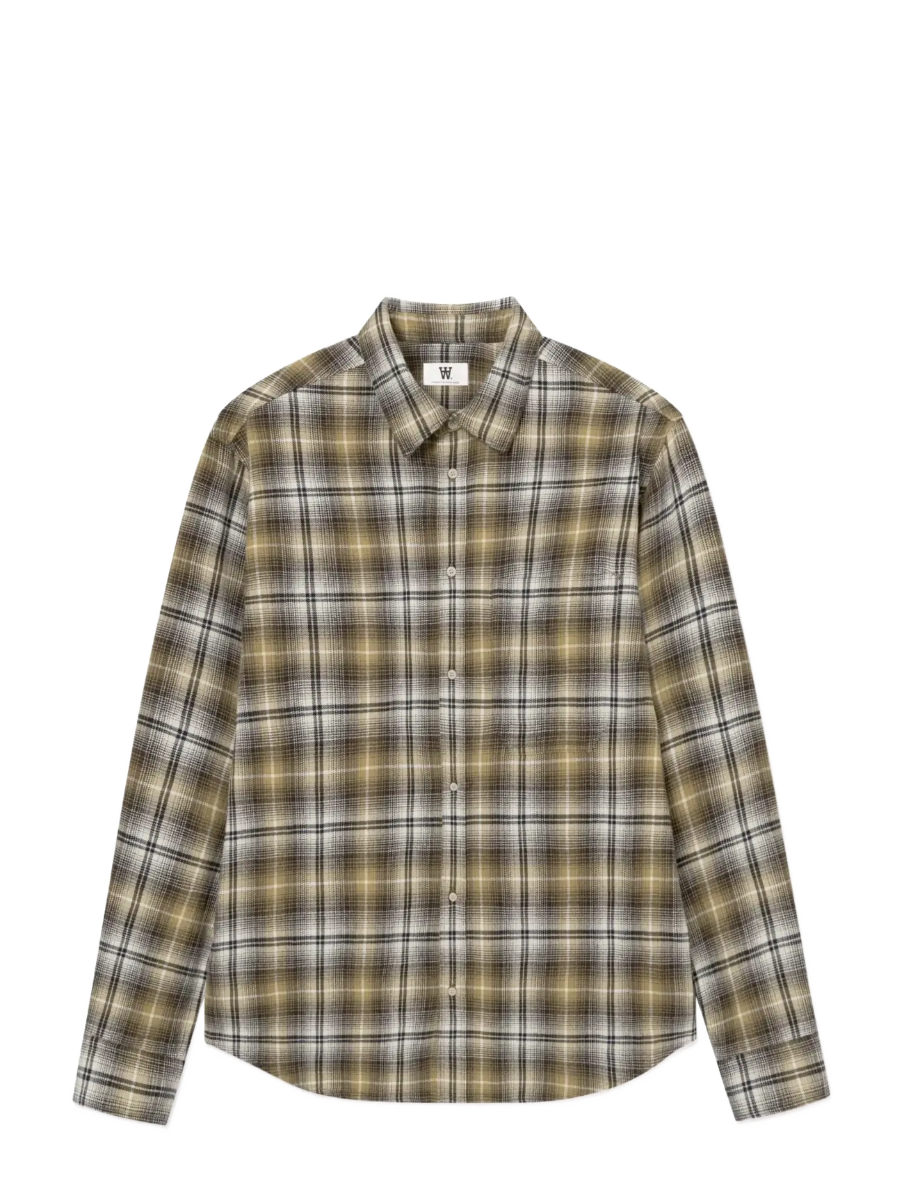 WOOD WOOD - WWCooper shirt 25511 - silver birch multi check - 1