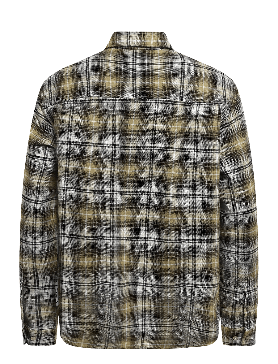 WOOD WOOD - WWCooper shirt 25511 - ruudulised särgid - silver birch multi check - 2