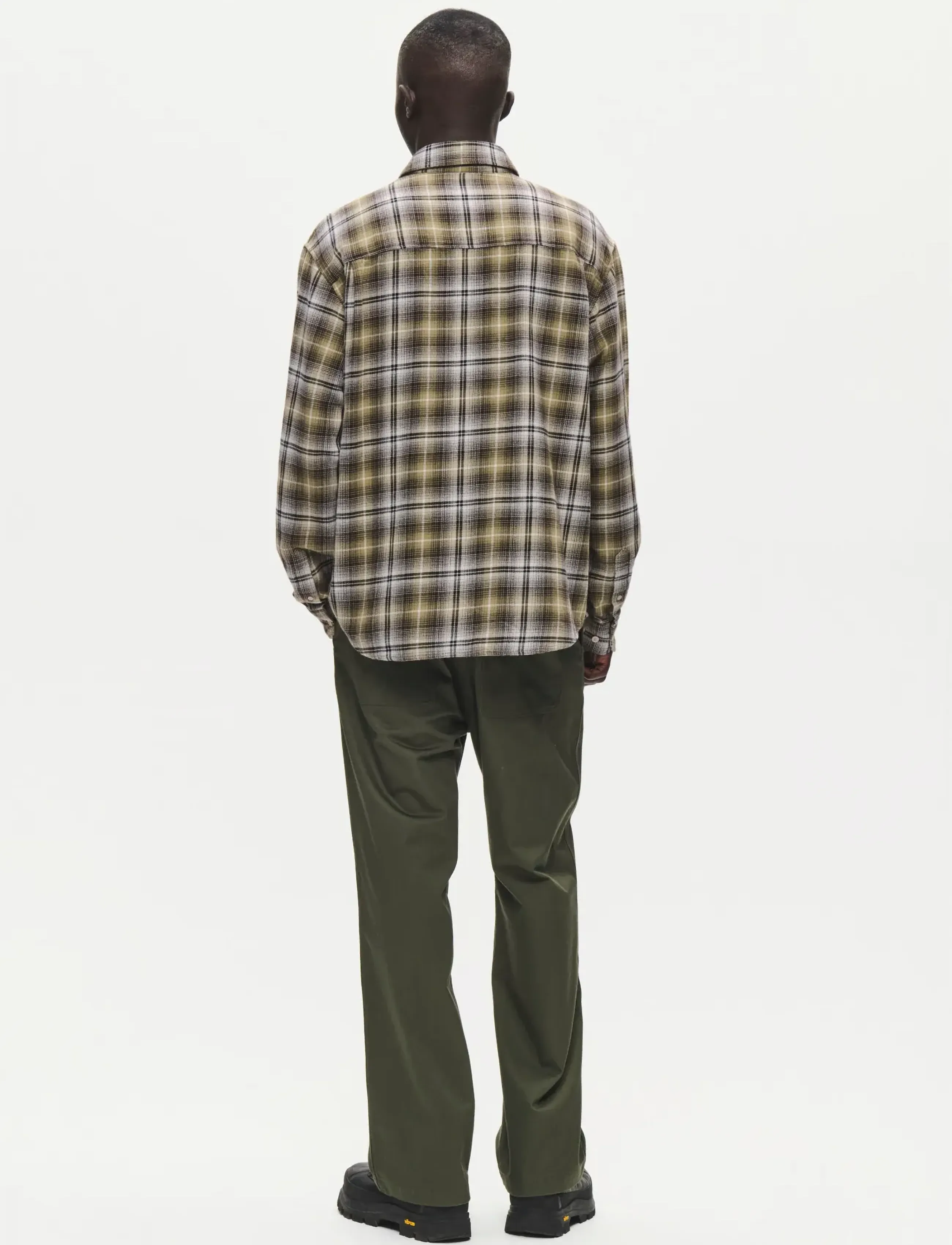 WOOD WOOD - WWCooper shirt 25511 - silver birch multi check - 3