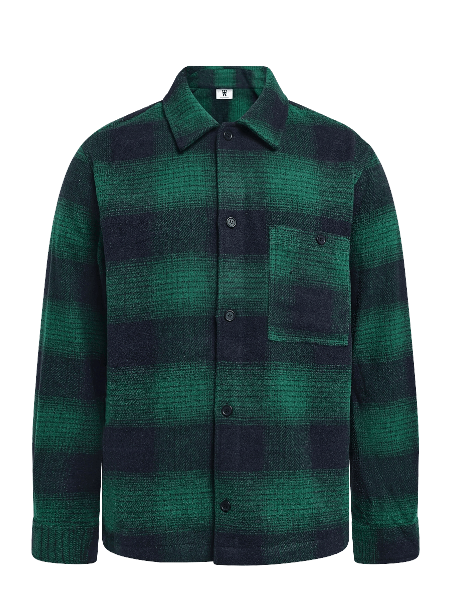 WOOD WOOD - WWClay overshirt 25520 - osta stiili järgi - lush meadow check - 1