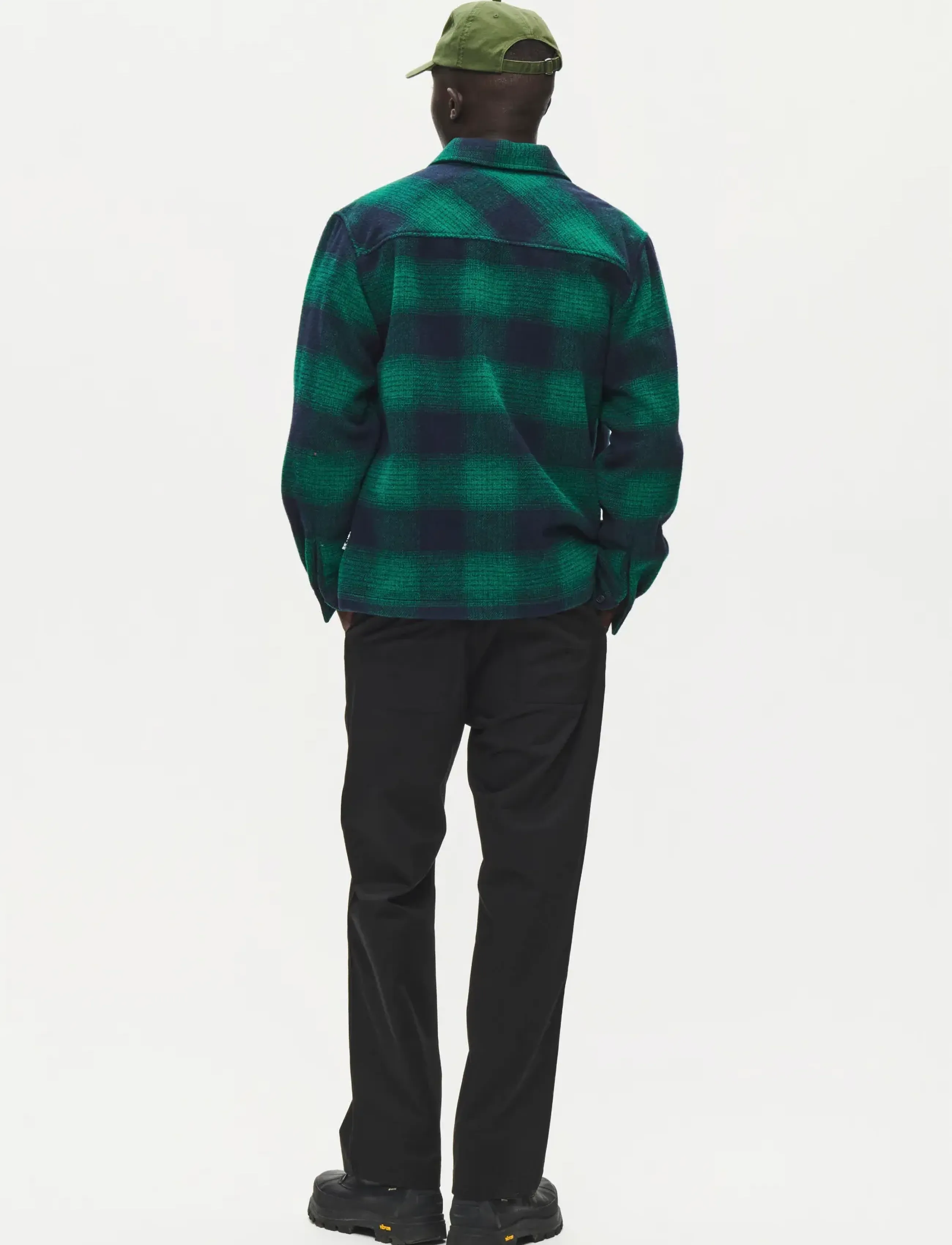 WOOD WOOD - WWClay overshirt 25520 - lush meadow check - 3