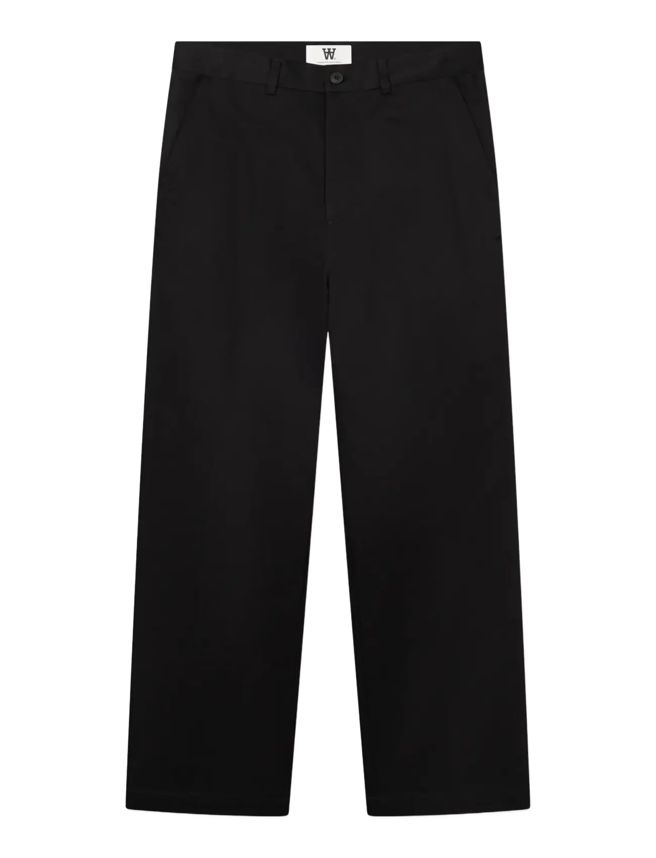 WOOD WOOD - WWMaison trousers 25462 - freizeithosen - black - 1
