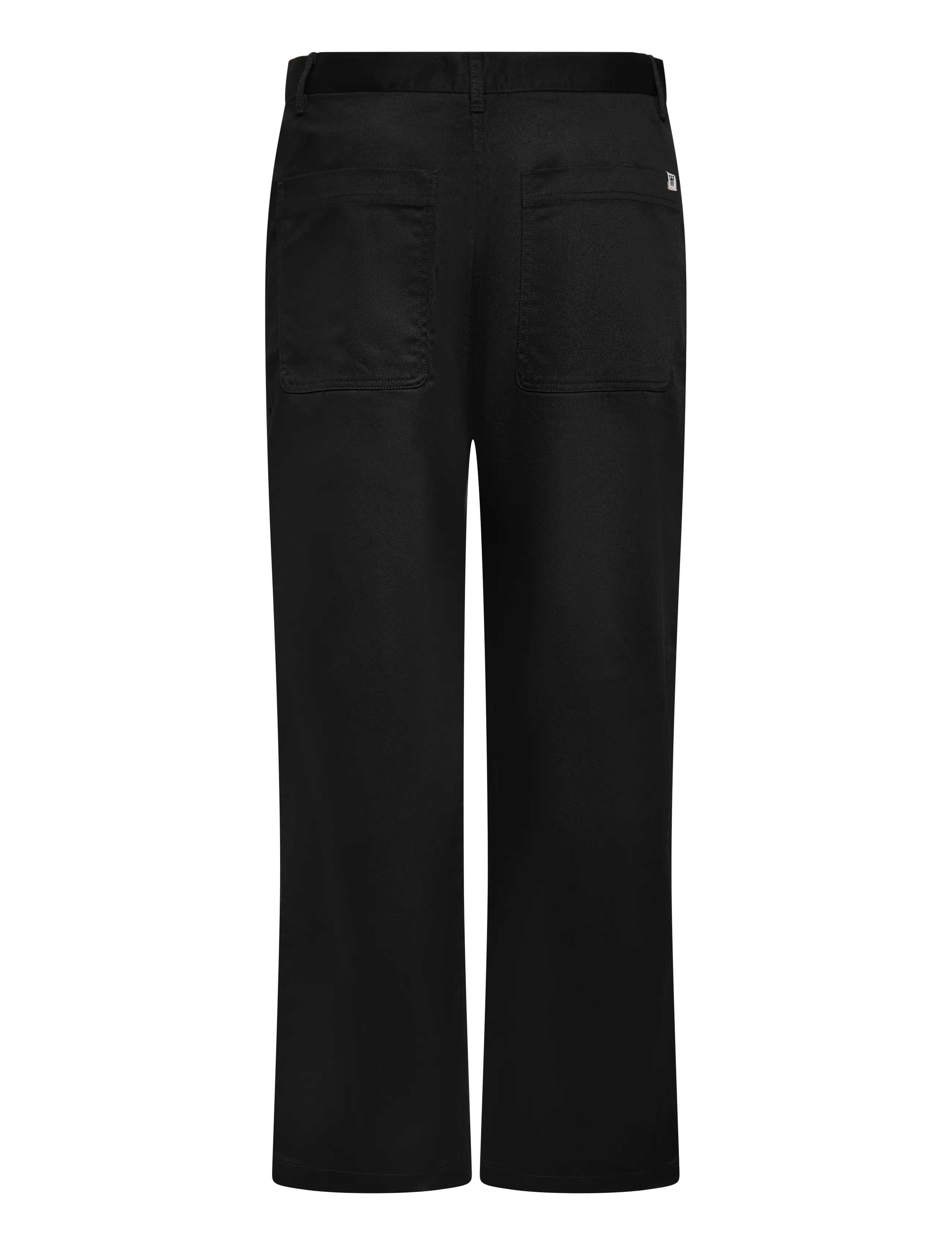 WOOD WOOD - WWMaison trousers 25462 - vabaajapüksid - black - 2