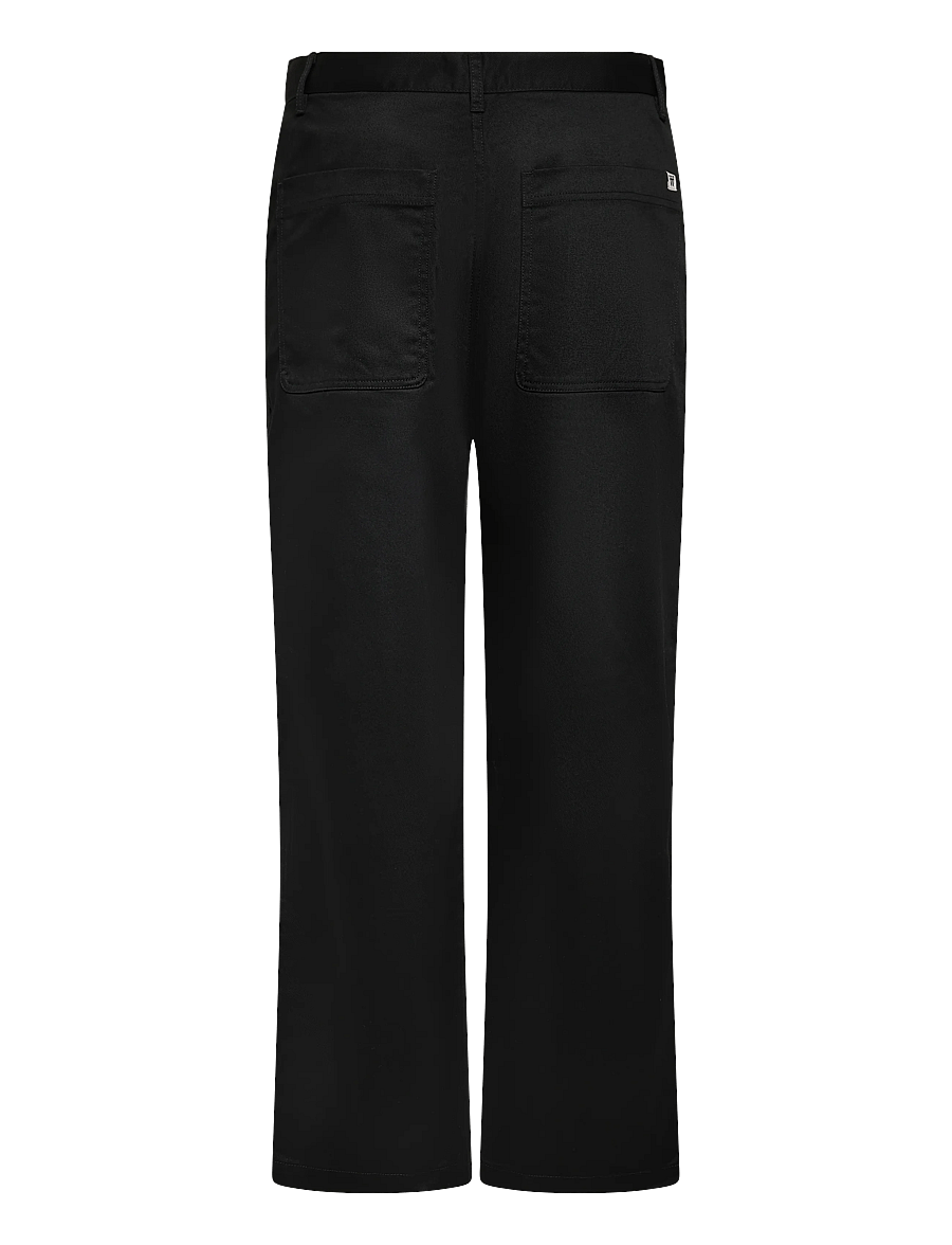 WOOD WOOD - WWMaison trousers 25462 - vabaajapüksid - black - 2