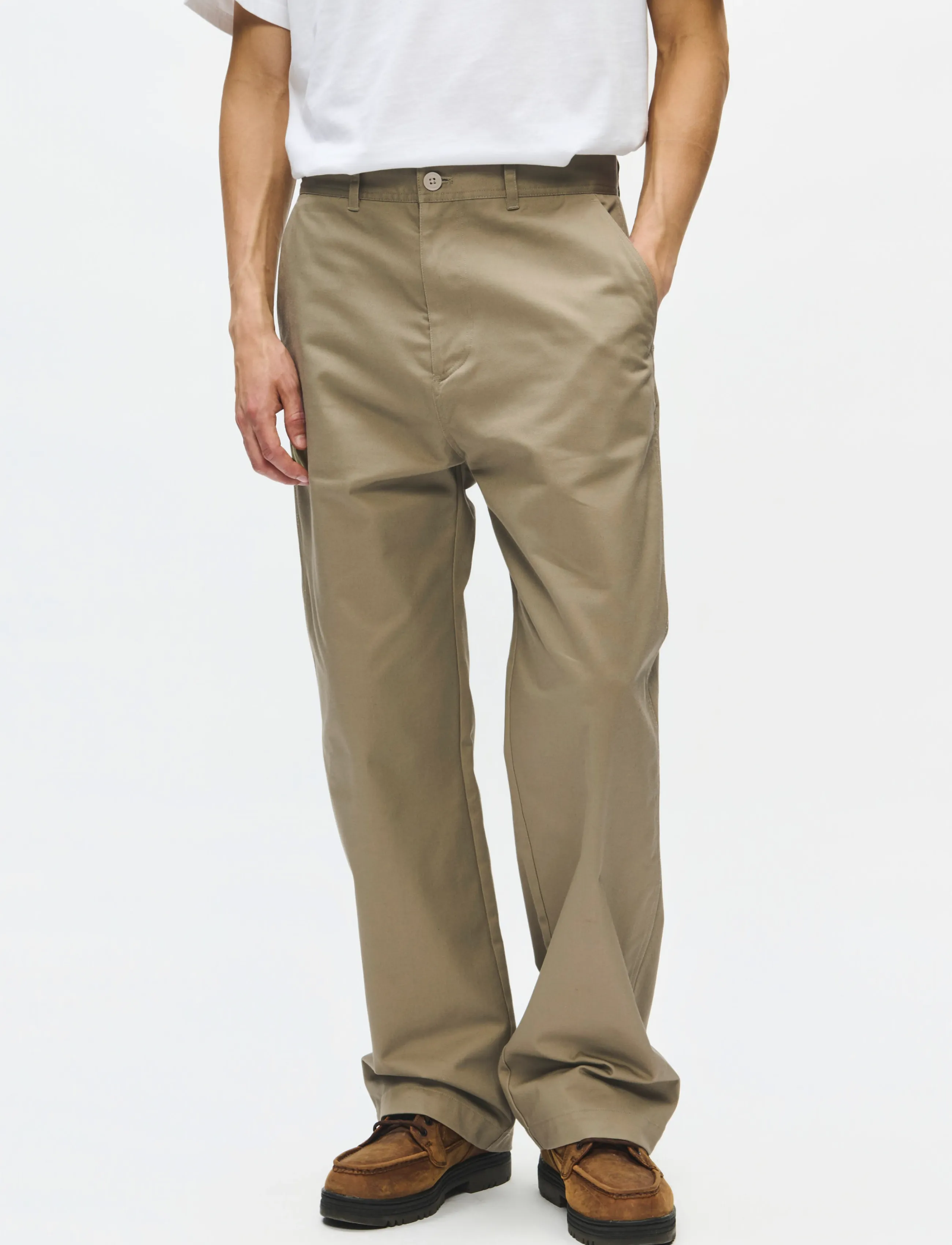 WOOD WOOD WWMaison trousers 25462 - Hosen - OVERLAND TREK / beige