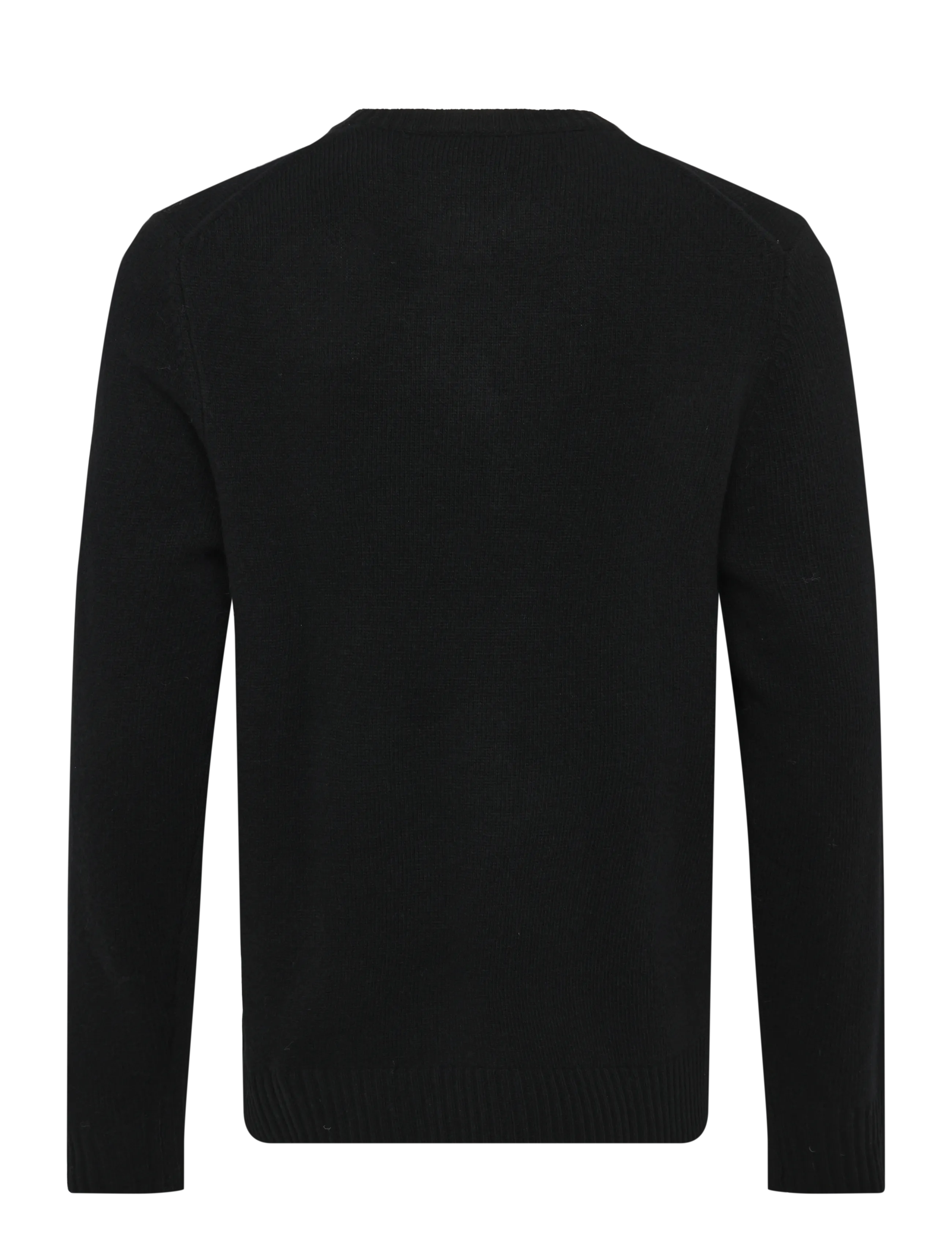 WOOD WOOD - WWTal crew neck 25590 - Ümara kaelusega - black - 2