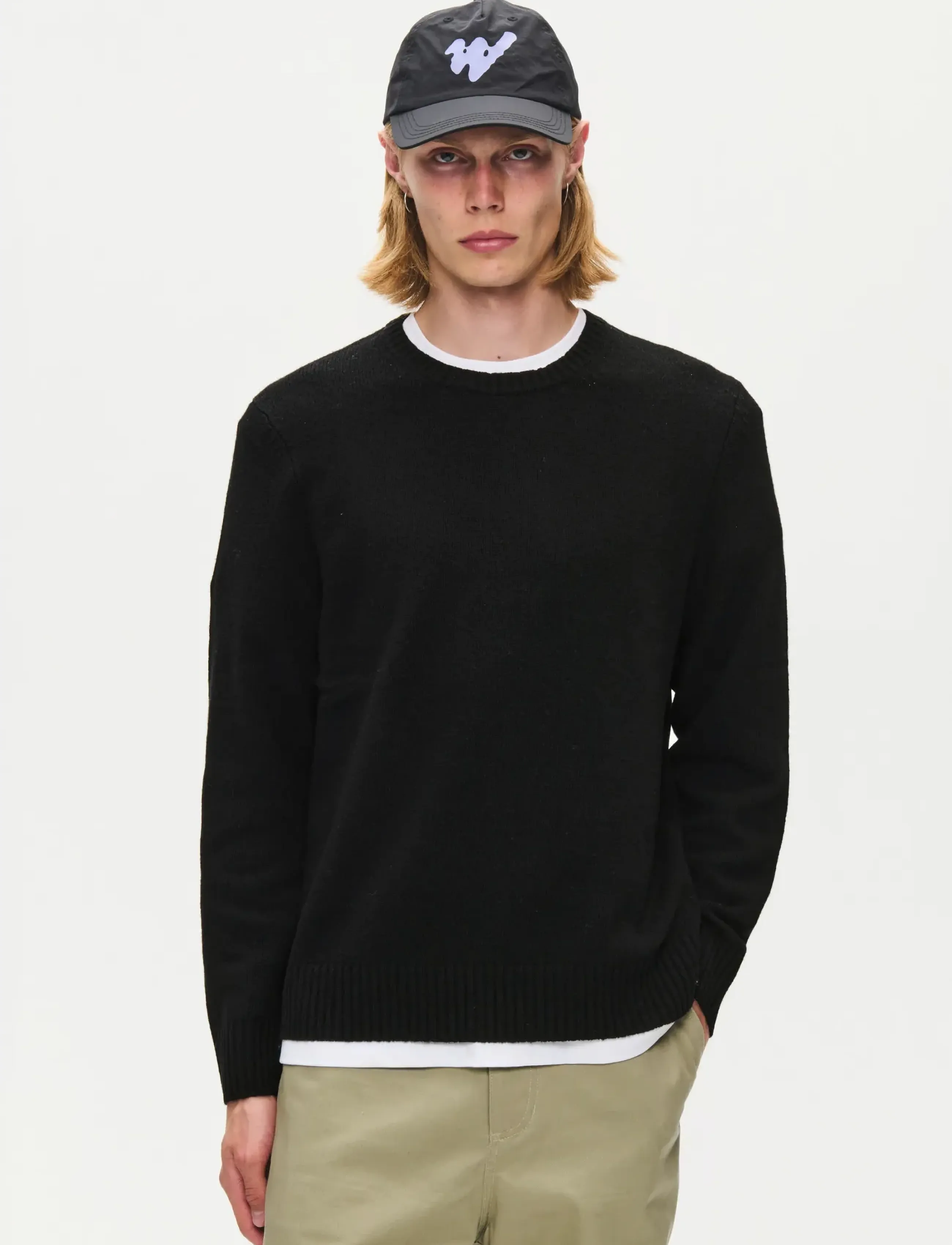 WOOD WOOD - WWTal crew neck 25590 - black - 0