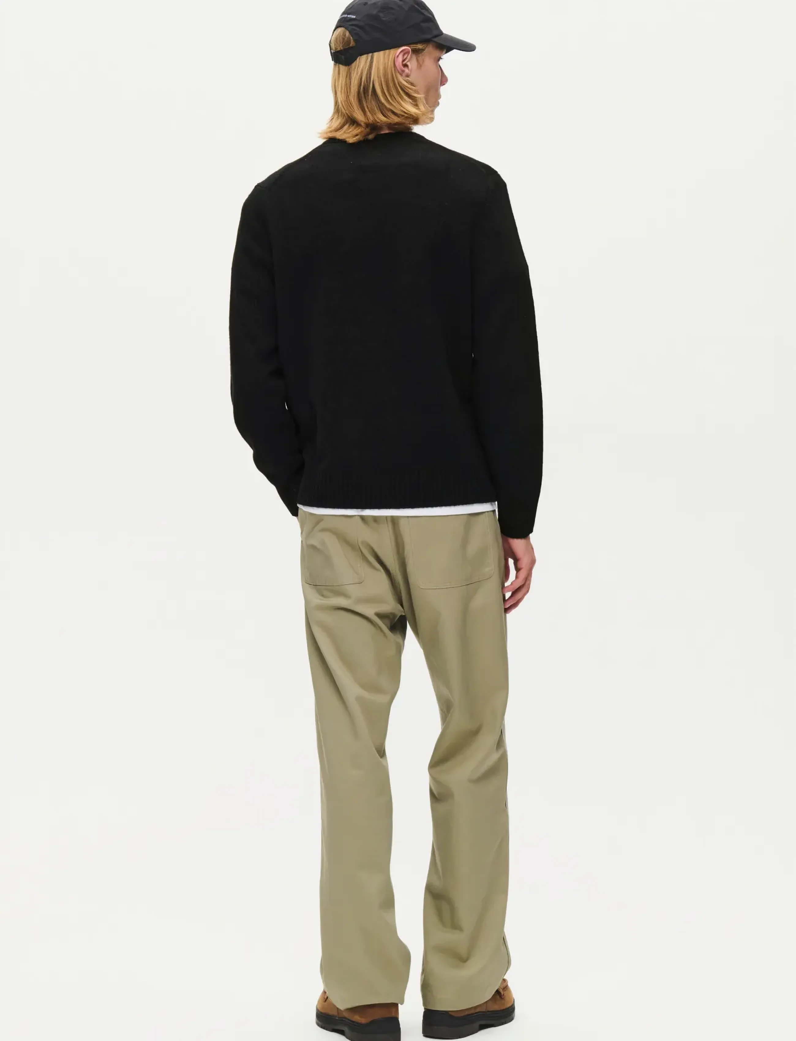 WOOD WOOD - WWTal crew neck 25590 - black - 3