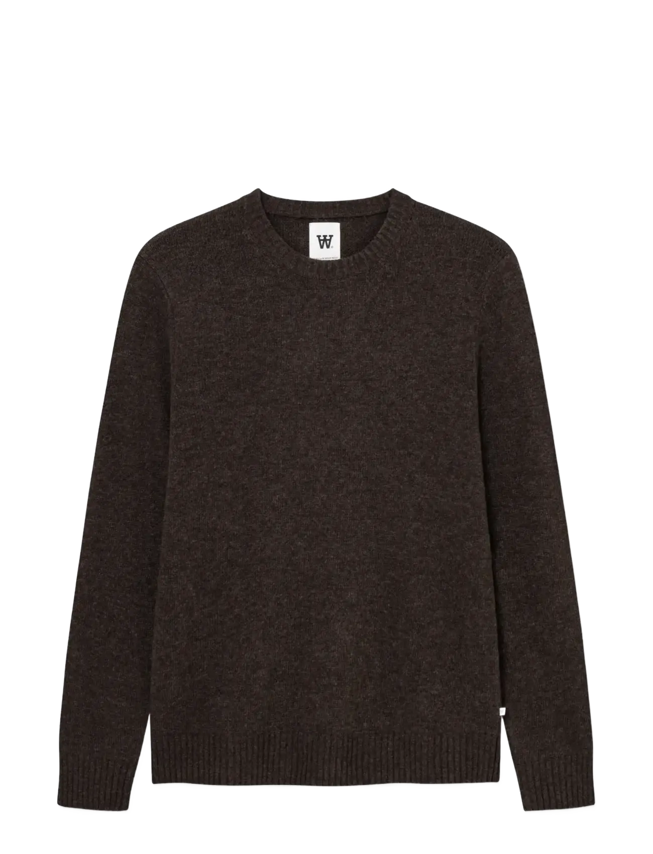 WOOD WOOD WWTal crew neck 25590 - Tøj - DELICIOSO / brown