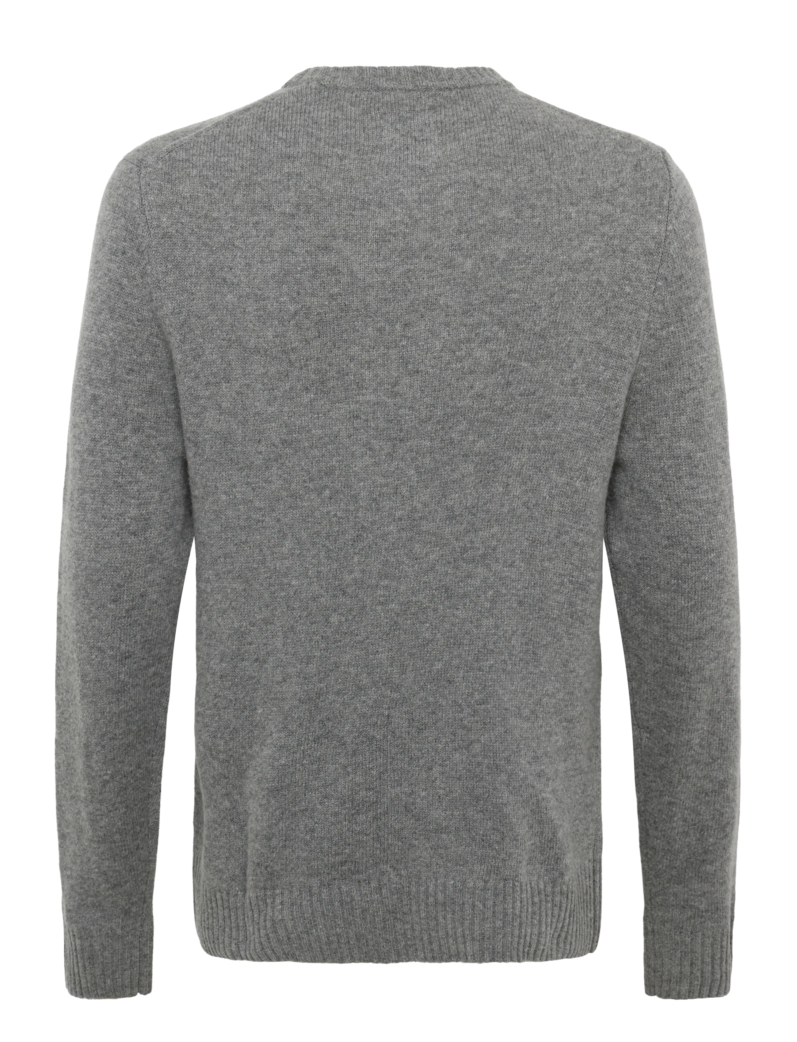 WOOD WOOD - WWTal crew neck 25590 - round necks - grey melange - 2