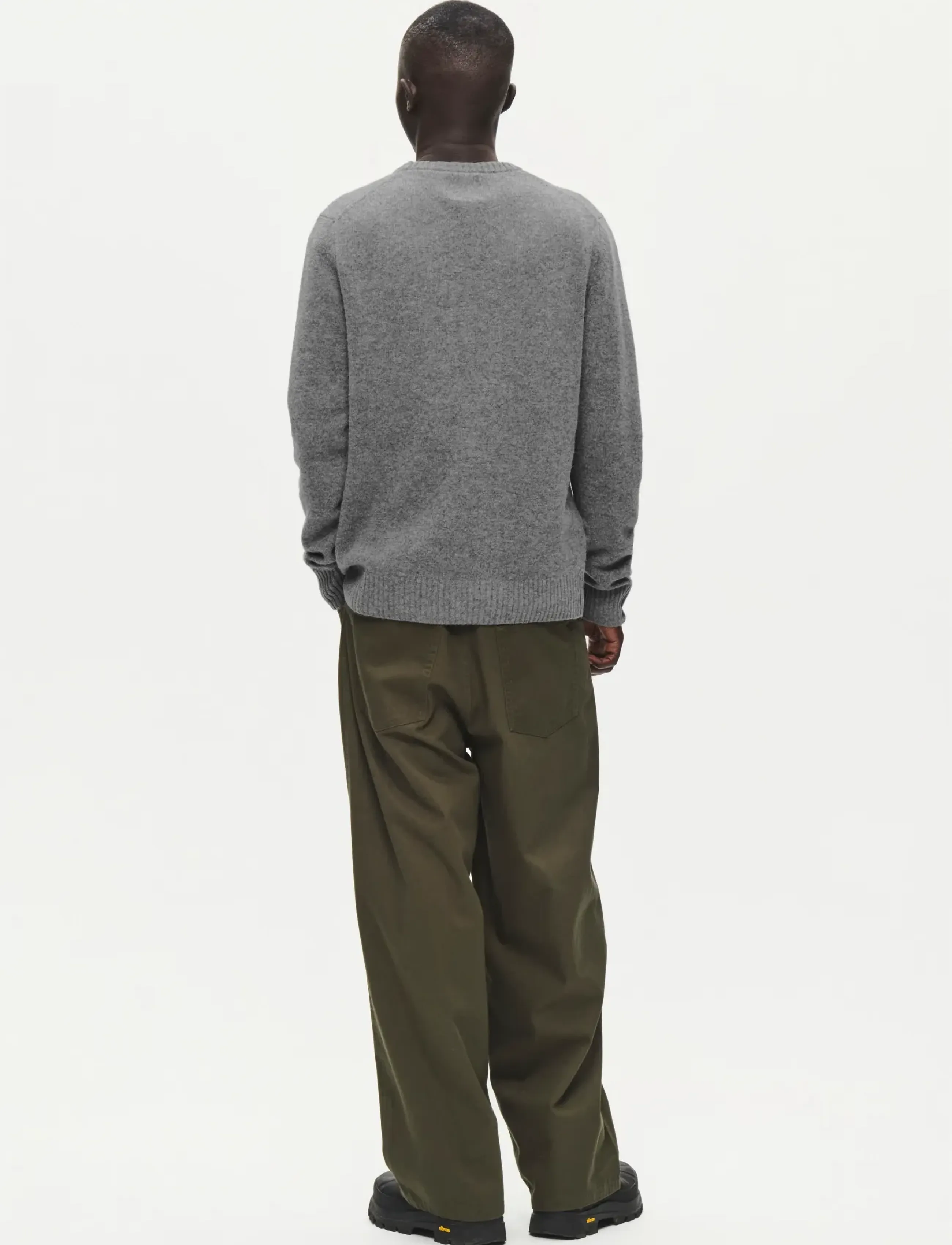 WOOD WOOD - WWTal crew neck 25590 - grey melange - 3