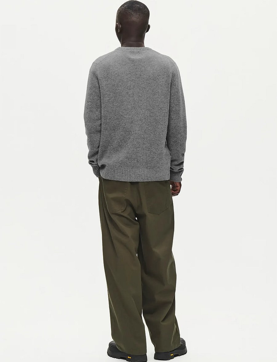 WOOD WOOD - WWTal crew neck 25590 - grey melange - 3