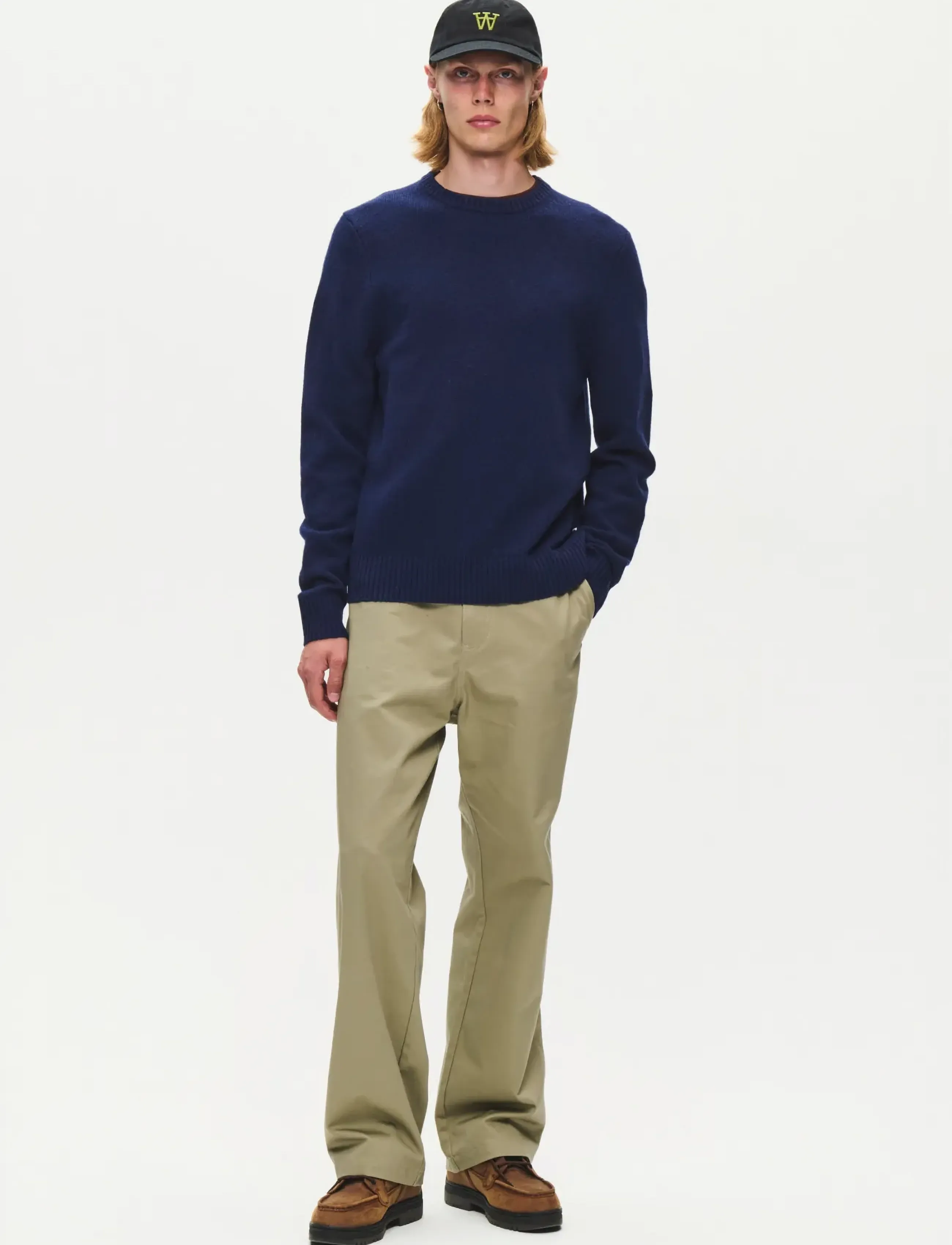 WOOD WOOD - WWTal crew neck 25590 - outer space - 2