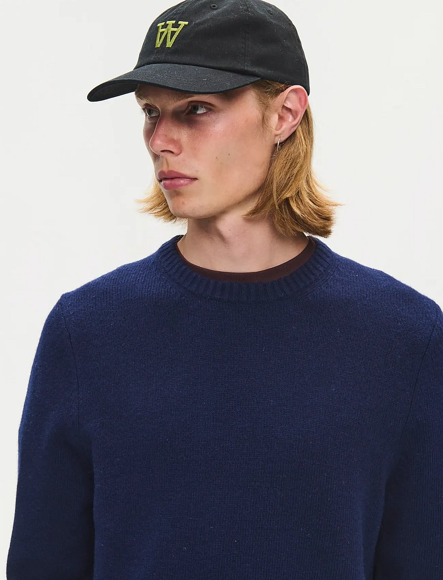 WOOD WOOD - WWTal crew neck 25590 - outer space - 4