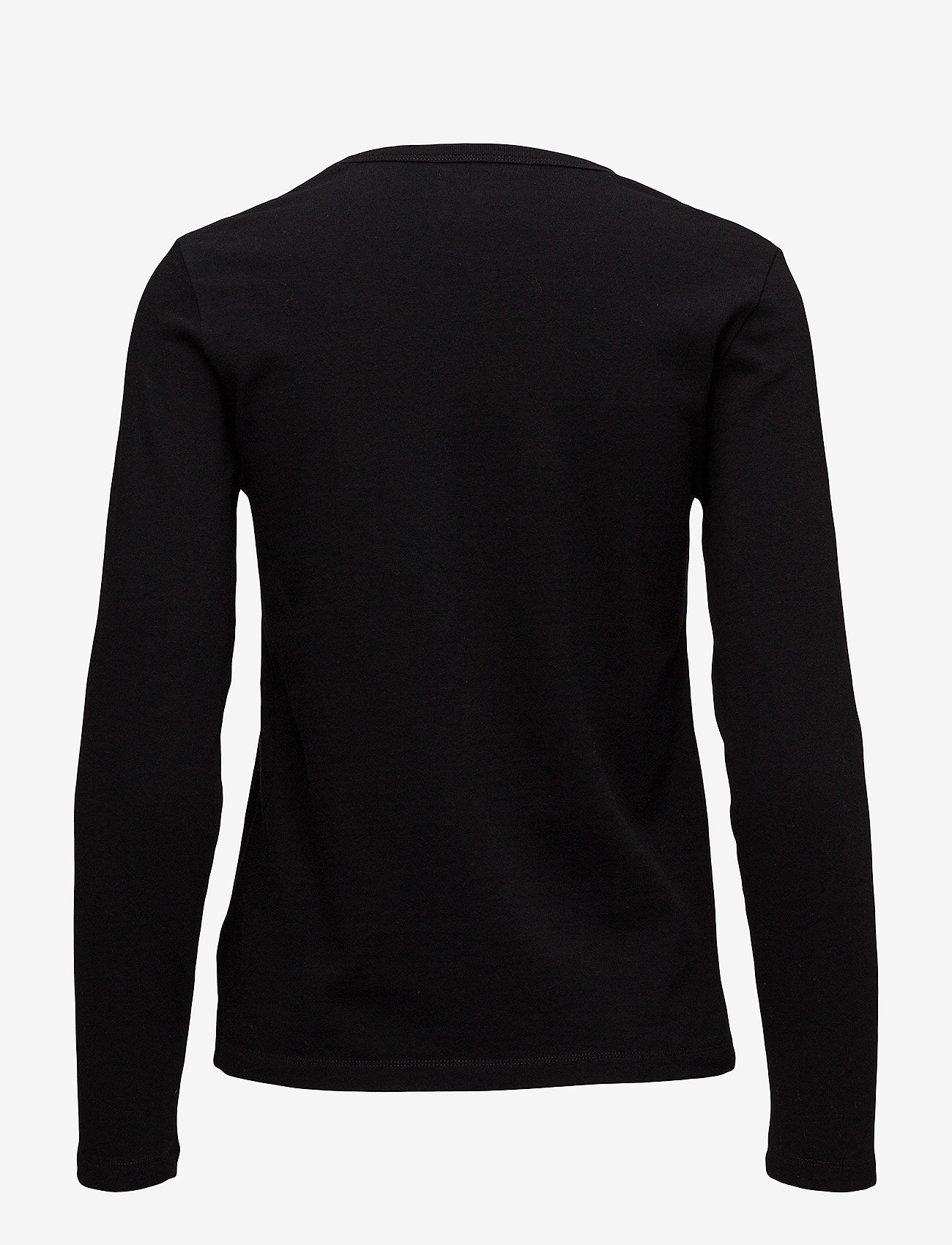WOOD WOOD - Moa long sleeve - langærmede toppe - black - 1