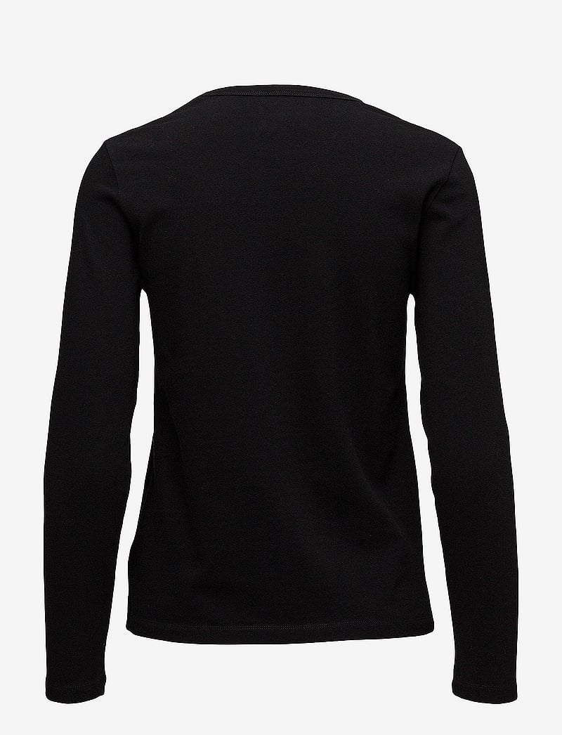 WOOD WOOD - Moa long sleeve - langærmede toppe - black - 1