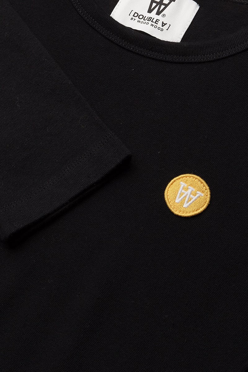 WOOD WOOD - Moa long sleeve - langærmede toppe - black - 2