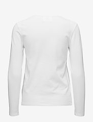 Double A by Wood Wood - Moa long sleeve GOTS - t-shirt & tops - bright white - 1