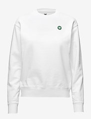 Double A by Wood Wood - Jess sweatshirt - sporta džemperi - bright white - 0
