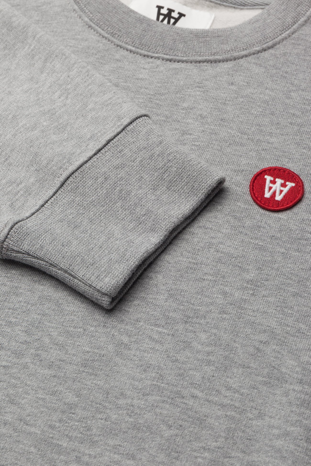 WOOD WOOD - Jess sweatshirt - dressipluusid - grey melange - 2
