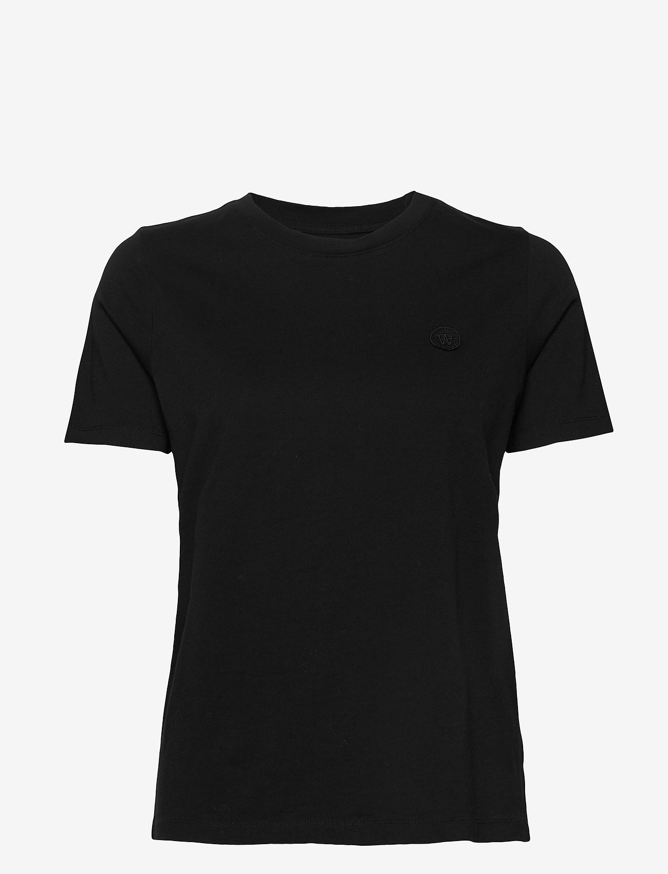 Double A by Wood Wood - Mia T-shirt - laveste priser - black - 0