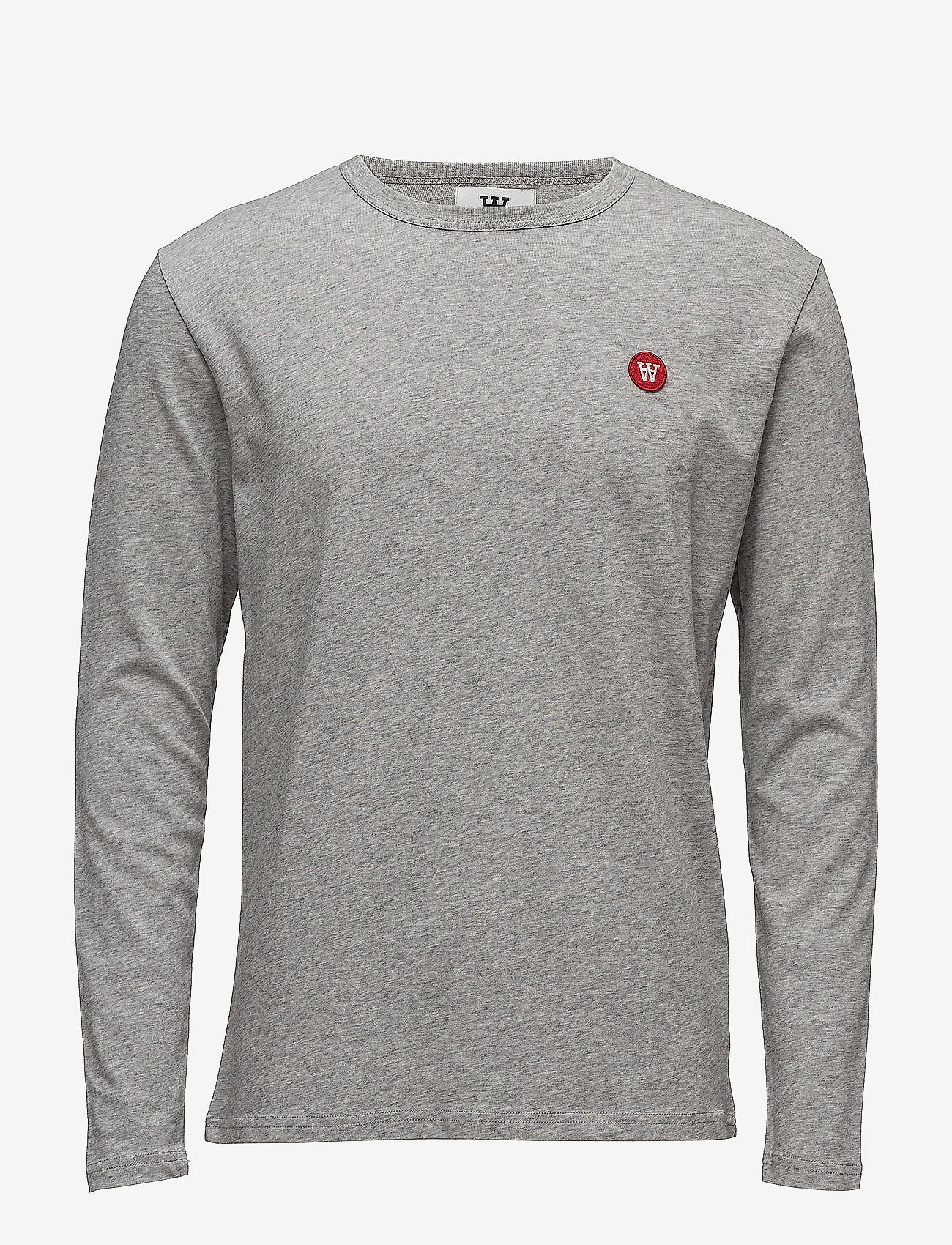 WOOD WOOD Mel long sleeve - Winter deals - GREY MELANGE / grey