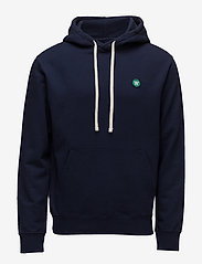 Double A by Wood Wood - Ian hoodie - hupparit - navy - 0