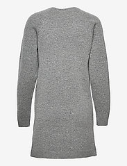 Double A by Wood Wood - Anne lambswool dress - strikkede kjoler - grey melange - 1