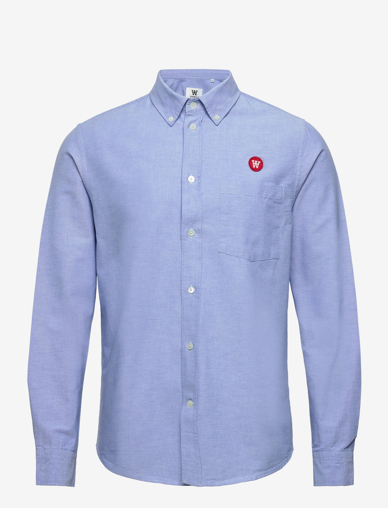 Double A by Wood Wood - Tod shirt - basic skjorter - light blue - 0