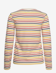 Double A by Wood Wood - Moa stripe long sleeve - langærmede toppe - off-white stripes - 1
