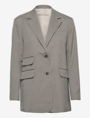Double A by Wood Wood - Madeline poppytooth blazer - party wear at outlet prices - khaki - 0