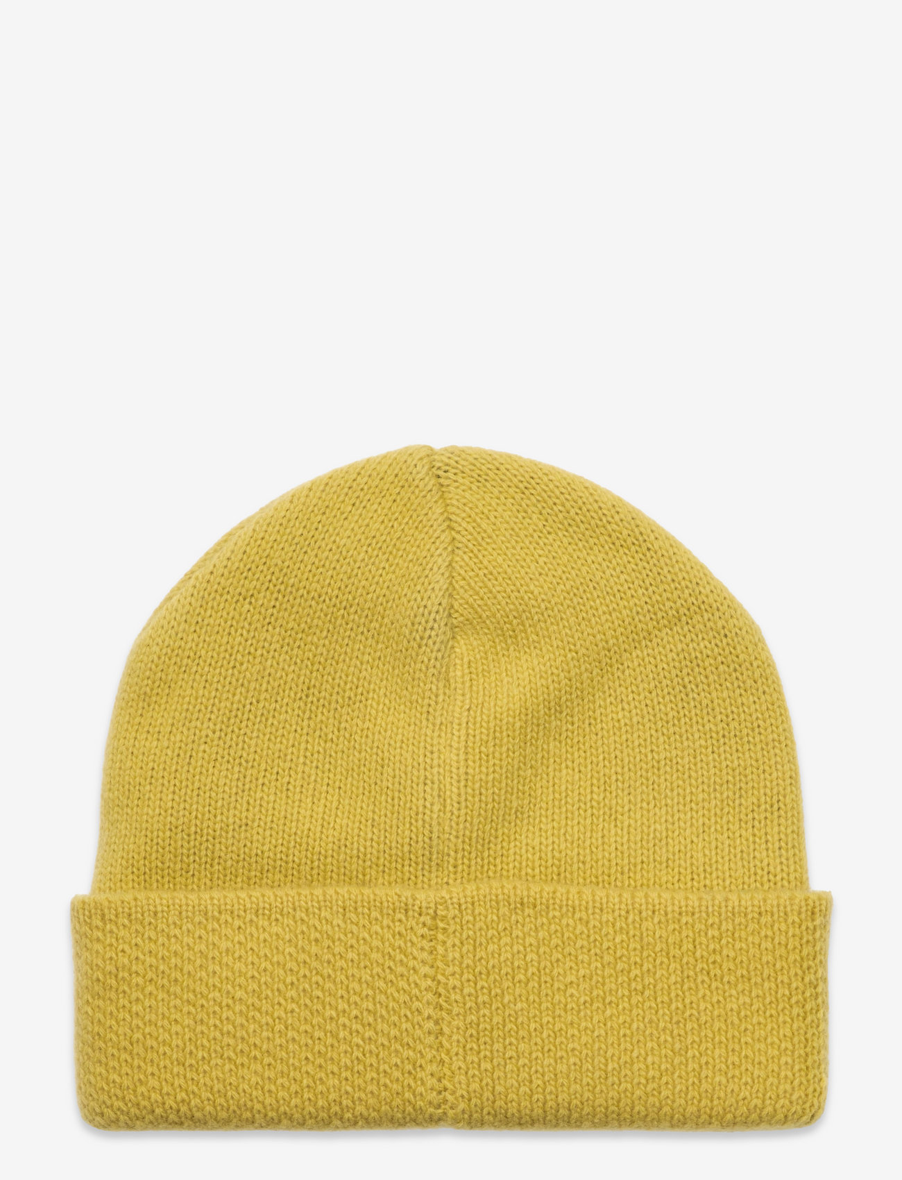 Double A by Wood Wood - Vin Jacquard beanie - beanies - gold dust - 1