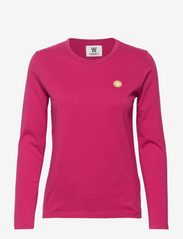 Double A by Wood Wood - Moa long sleeve - t-shirt & tops - pink - 0