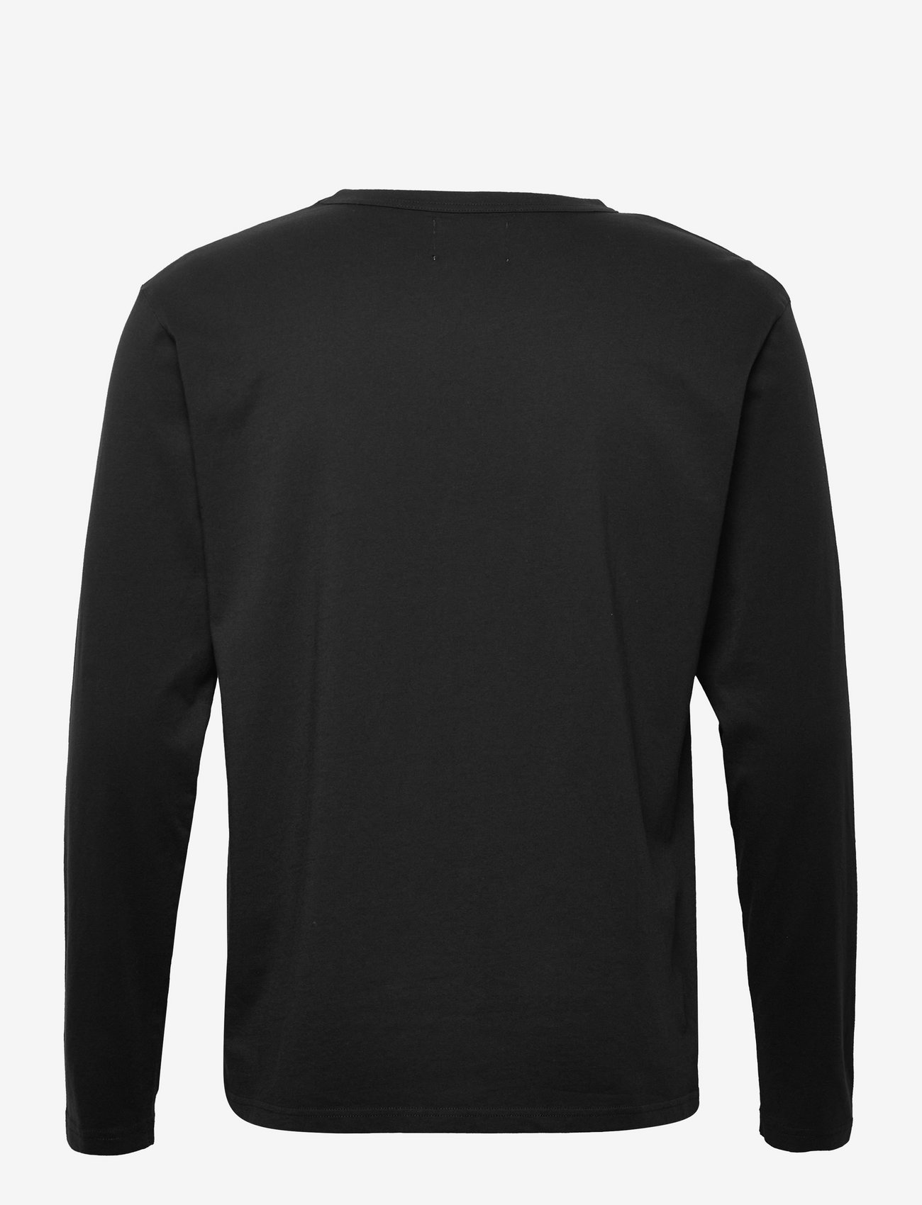Double A by Wood Wood - Mel AA long sleeve - långärmade t-shirts - black - 1
