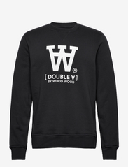 Double A by Wood Wood - Tye AA sweatshirt - sweatshirts - black - 0