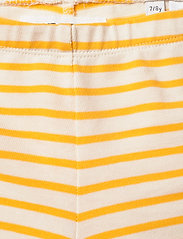 Wood Wood - Ira kids leggings - leggings - off-white/yellow stripes - 2