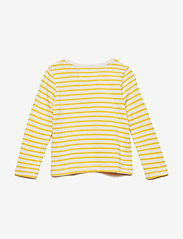 Wood Wood - Kim kids long sleeve - manches longues - off-white/yellow stripes - 1