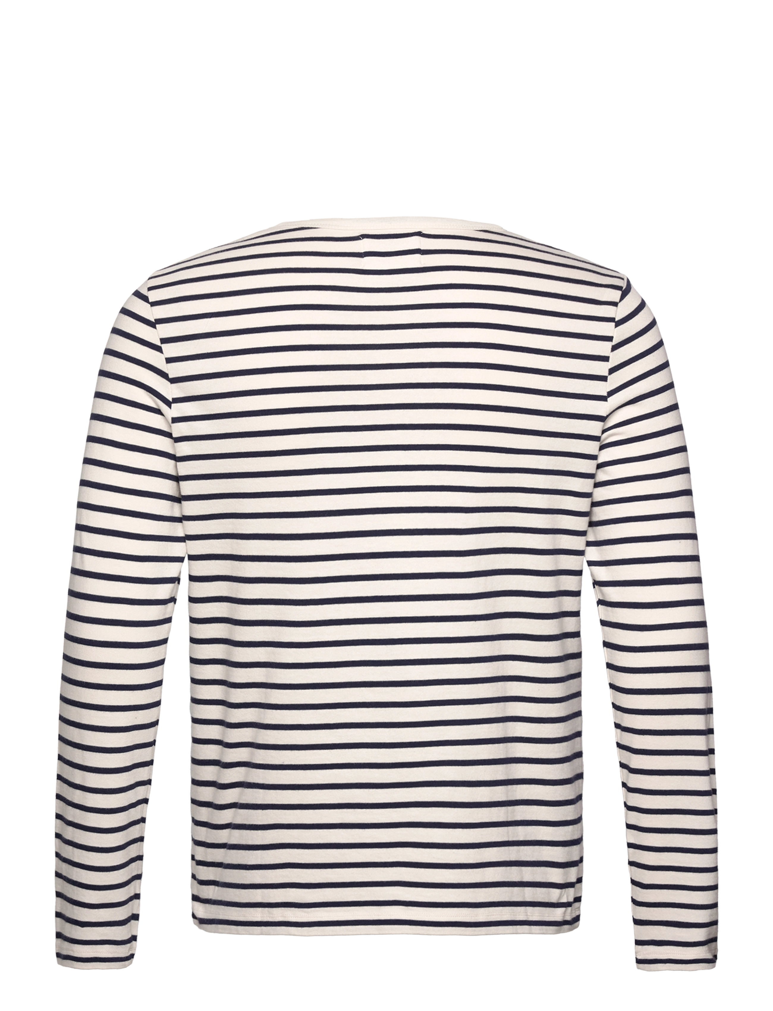 WOOD WOOD - Mel stripe long sleeve GOTS - off-white/navy stripes - 1