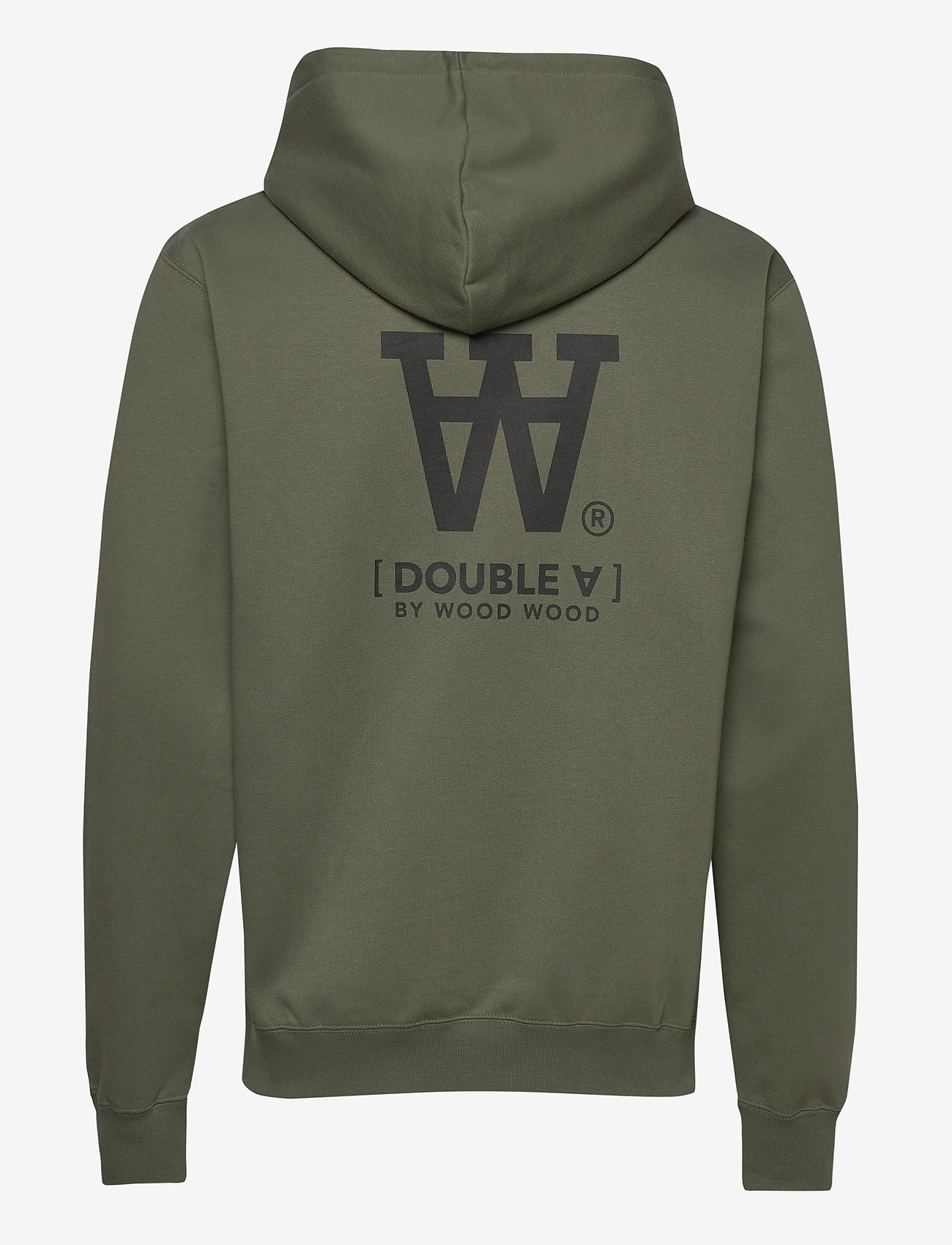 Wood Wood - Ian hoodie - army green - 1