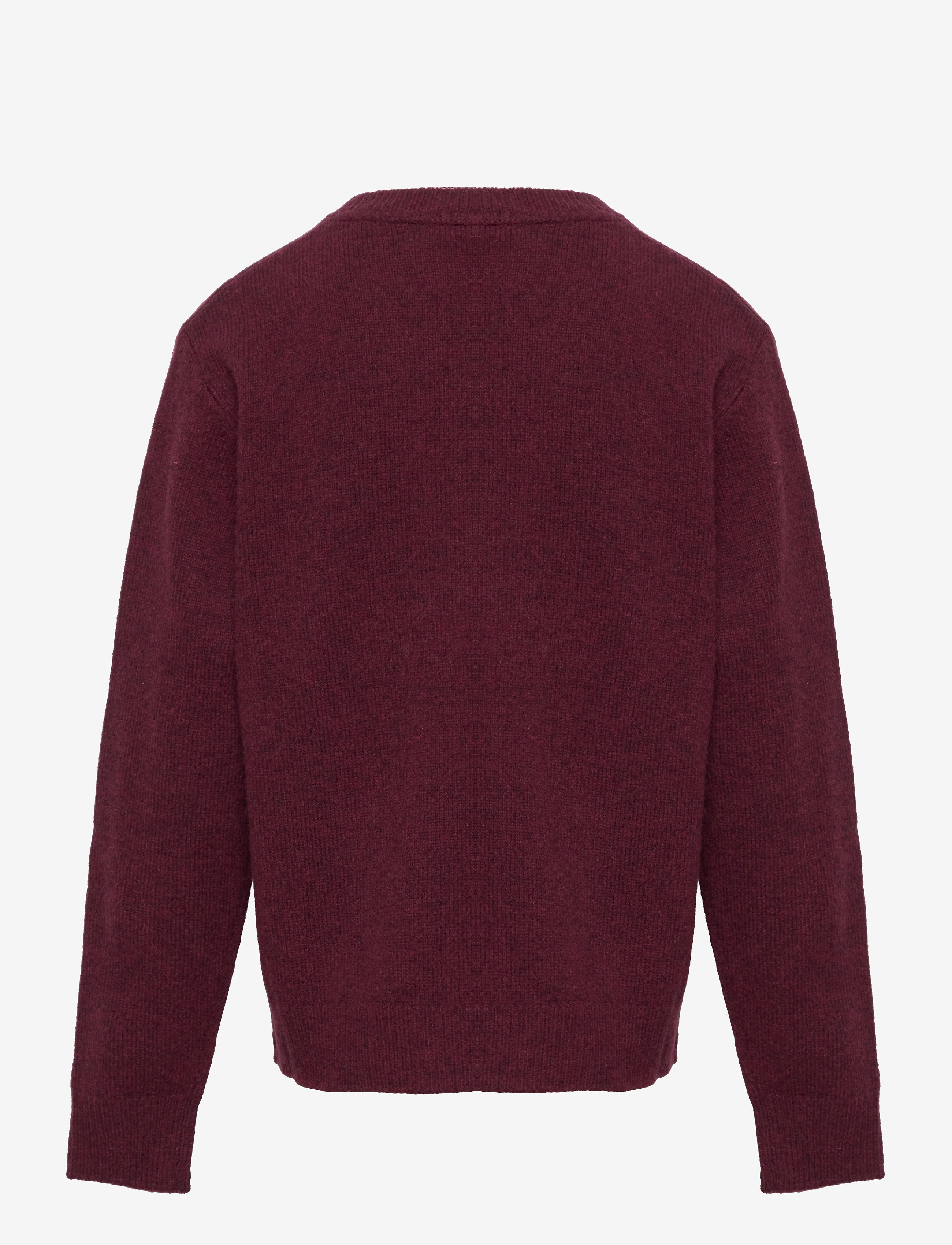 Wood Wood - Ben kids lambswool jumper - dark red - 1