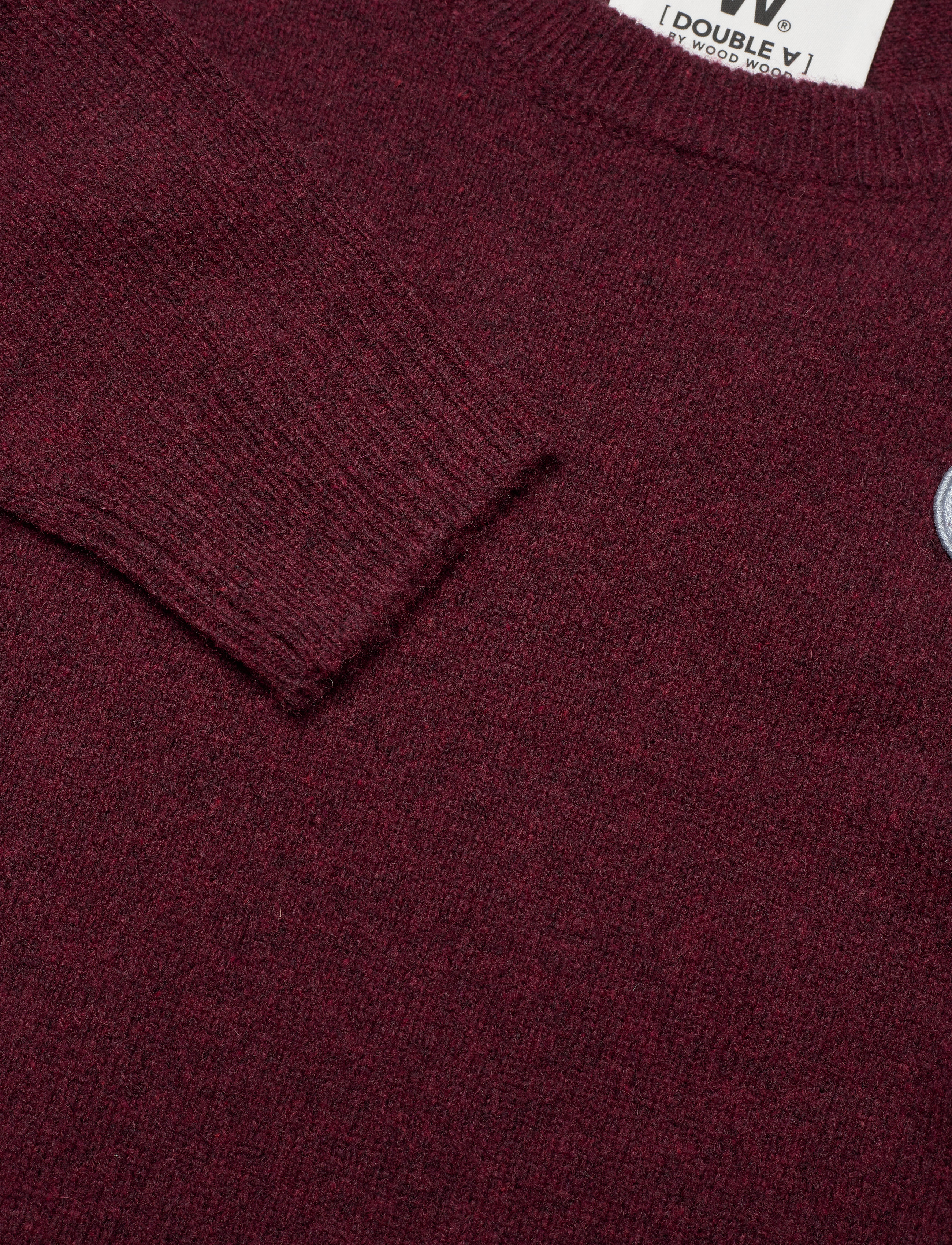 Wood Wood - Ben kids lambswool jumper - dark red - 2