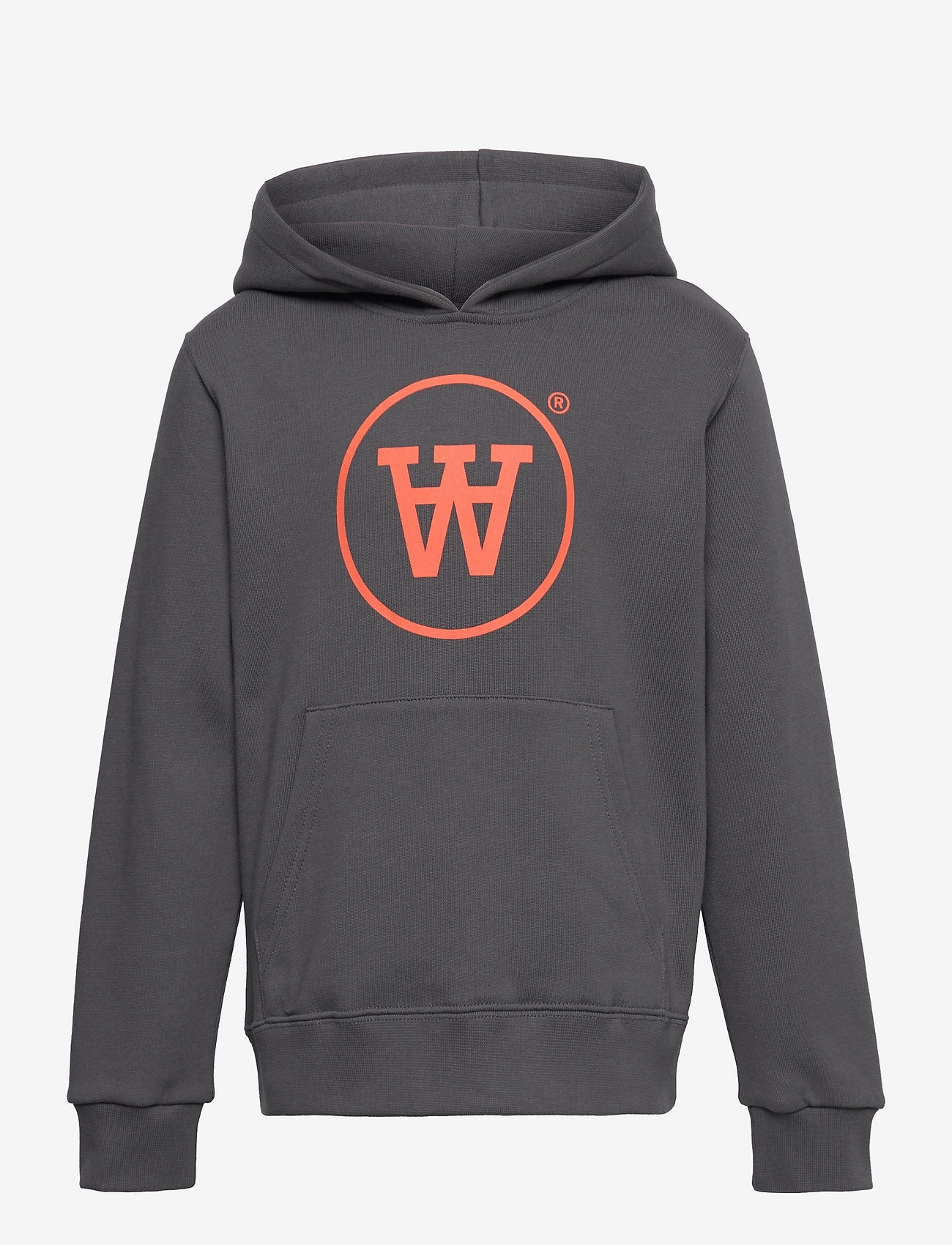 Wood Wood - Izzy kids hoodie - dark grey - 0